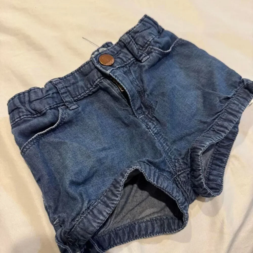 Baby Gap Girl's Blue Denim Shorts Size 3